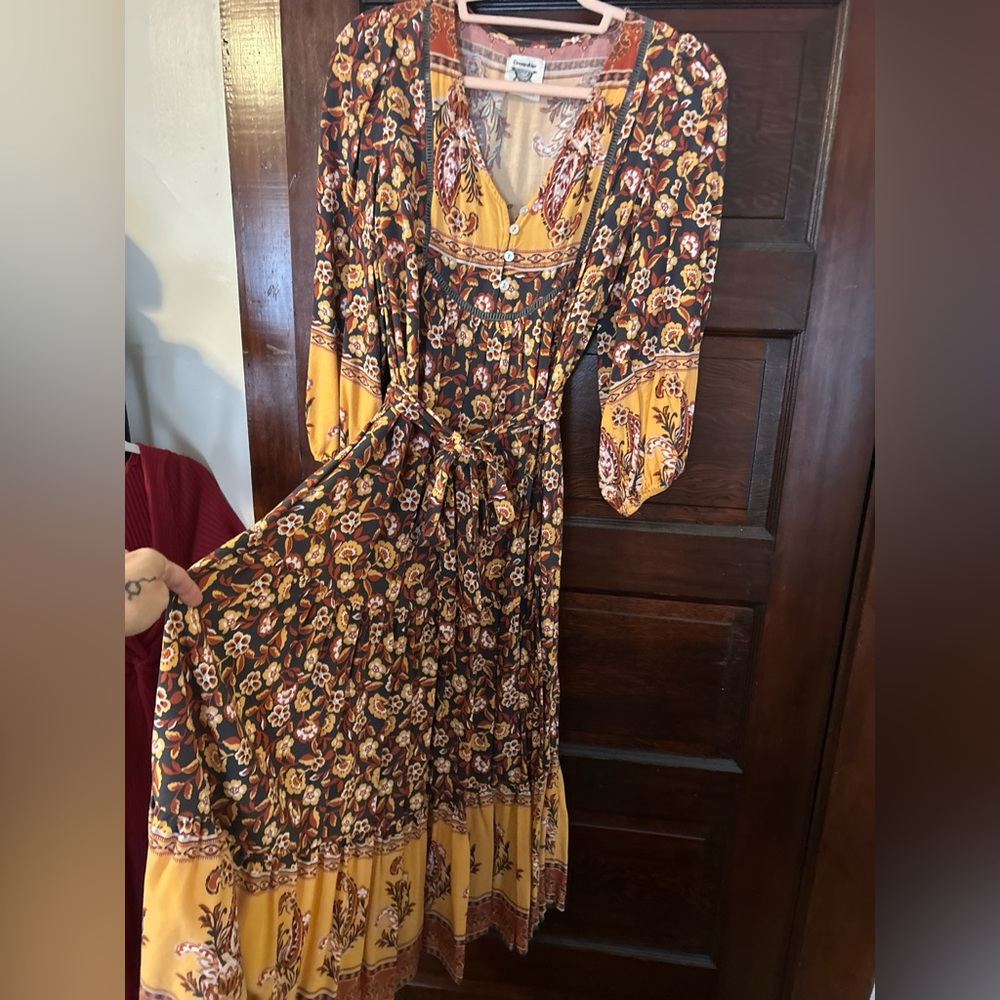 Floral Bohemian Maxi Dress